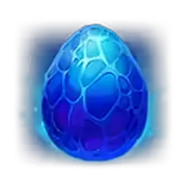 Blue Egg dragon symbol paytable icon