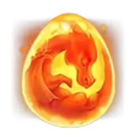 Fire Egg dragon symbol paytable icon