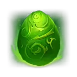 Green Egg dragon symbol paytable icon