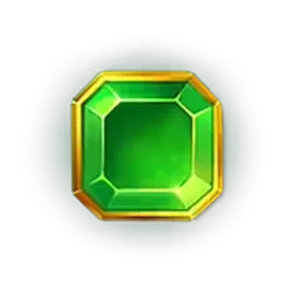 Green Gem symbol paytable icon